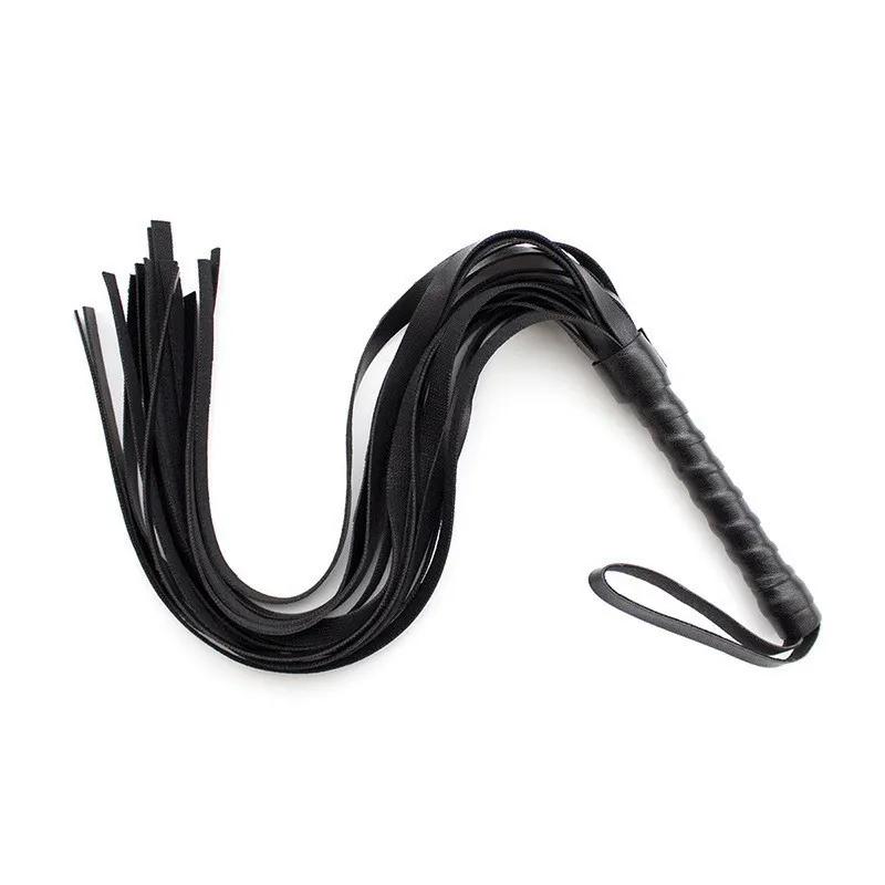 Churchf Adult Sex Toys Alternative SM Perverted Teaching Plus Long Skin Whip Costume Props Show Skin Whip Horse Whip Fan