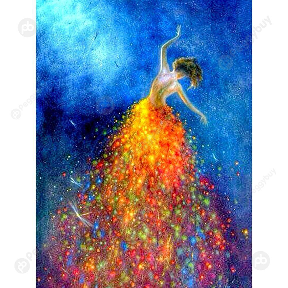 

Gorgeous Girl - Round Drill Diamond Painting - 40*30CM, 501 Original
