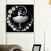 Daisy Flower Ballerina - Round Drill Diamond Painting - 40*40CM