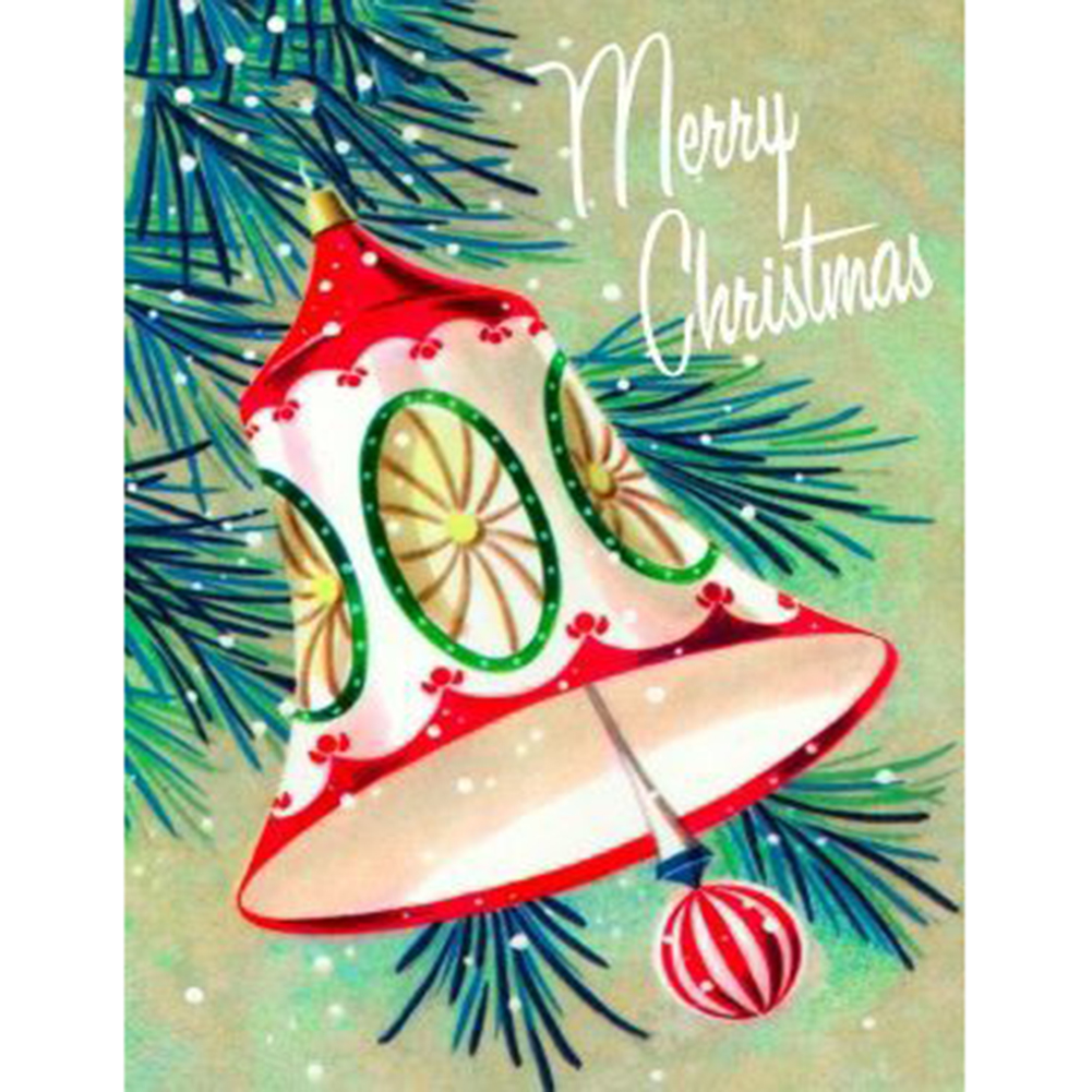 

Christmas Bell - Round Drill Diamond Painting - 35*45CM, 501 Original