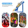 Metal Arrow Tail Feather Sticking Device Adjustable Archery Fletching Stick