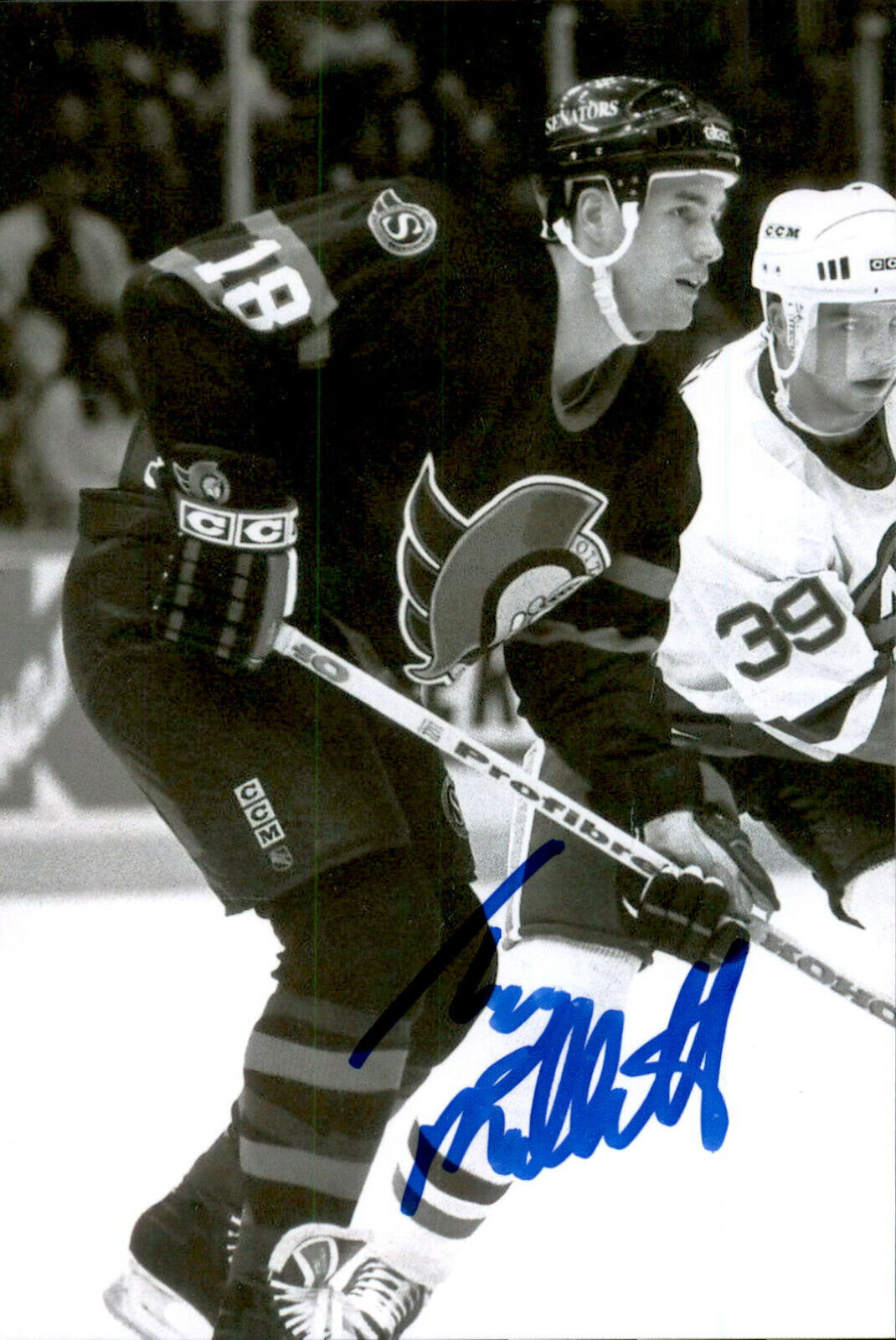 Troy Mallette SIGNED autographed 4x6 Photo Poster painting OTTAWA SENATORS