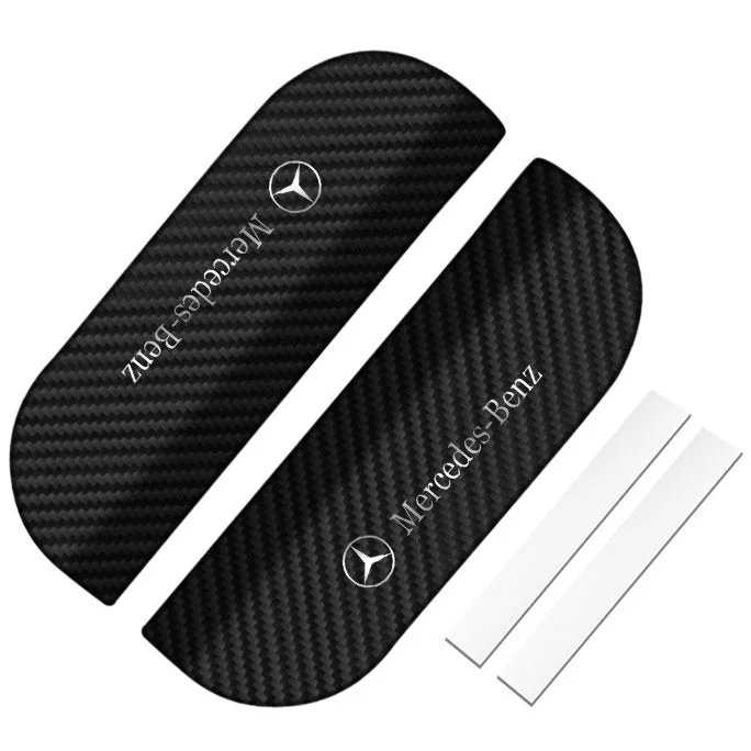 Car Reversing Mirror Rain Shield Reflective Rain Shield With Car Logo