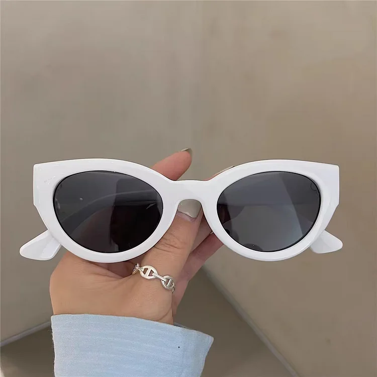 2023 New Cat's Eye Sunglasses Women's Brand Designer Vintage Sun Glasses Women's Small Framework Eyewear UV400 Oculos De Sol