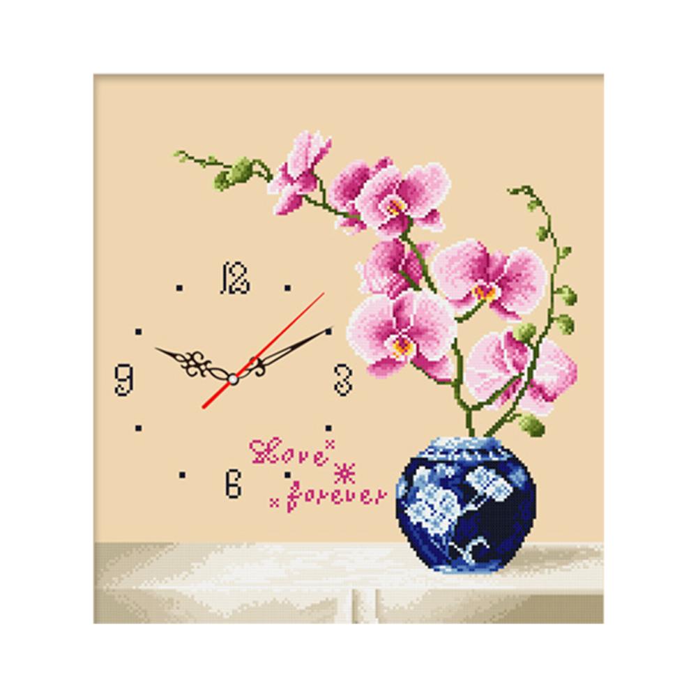 

Cherish Hour - 11CT Stamped Cross Stitch - 48*48CM, 501 Original