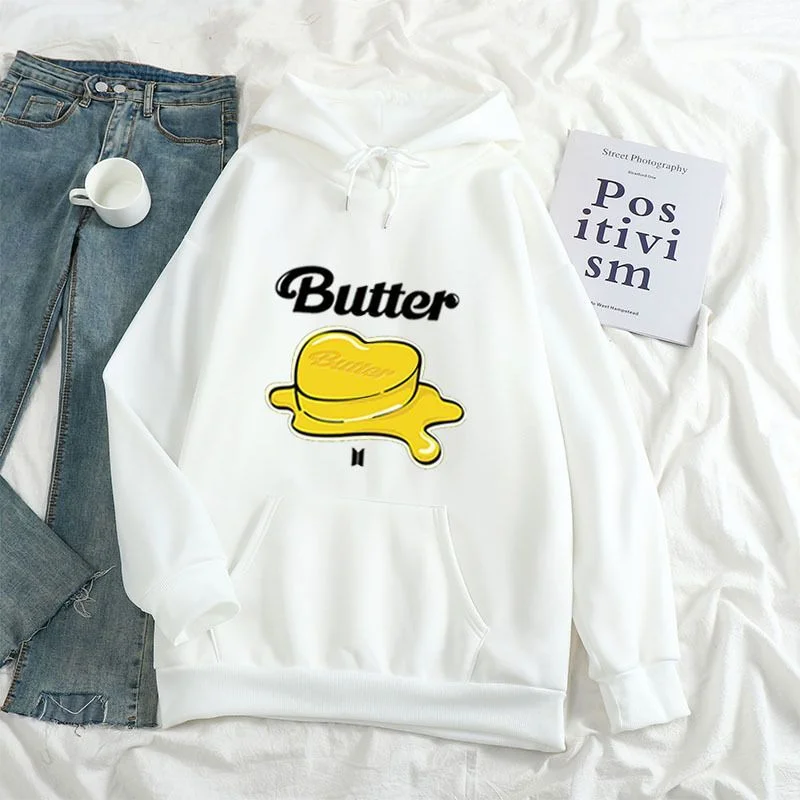 방탄소년단 Butter Album Candy Color Hoodie