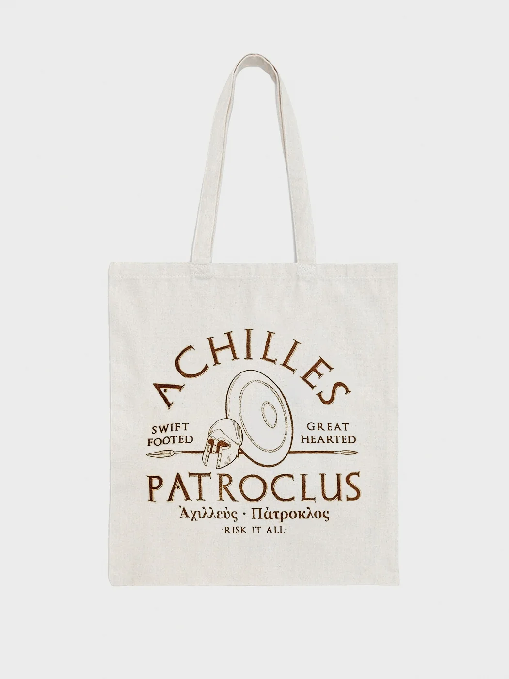 Achilles Patroclus Tote Bag / DarkAcademias /Darkacademias