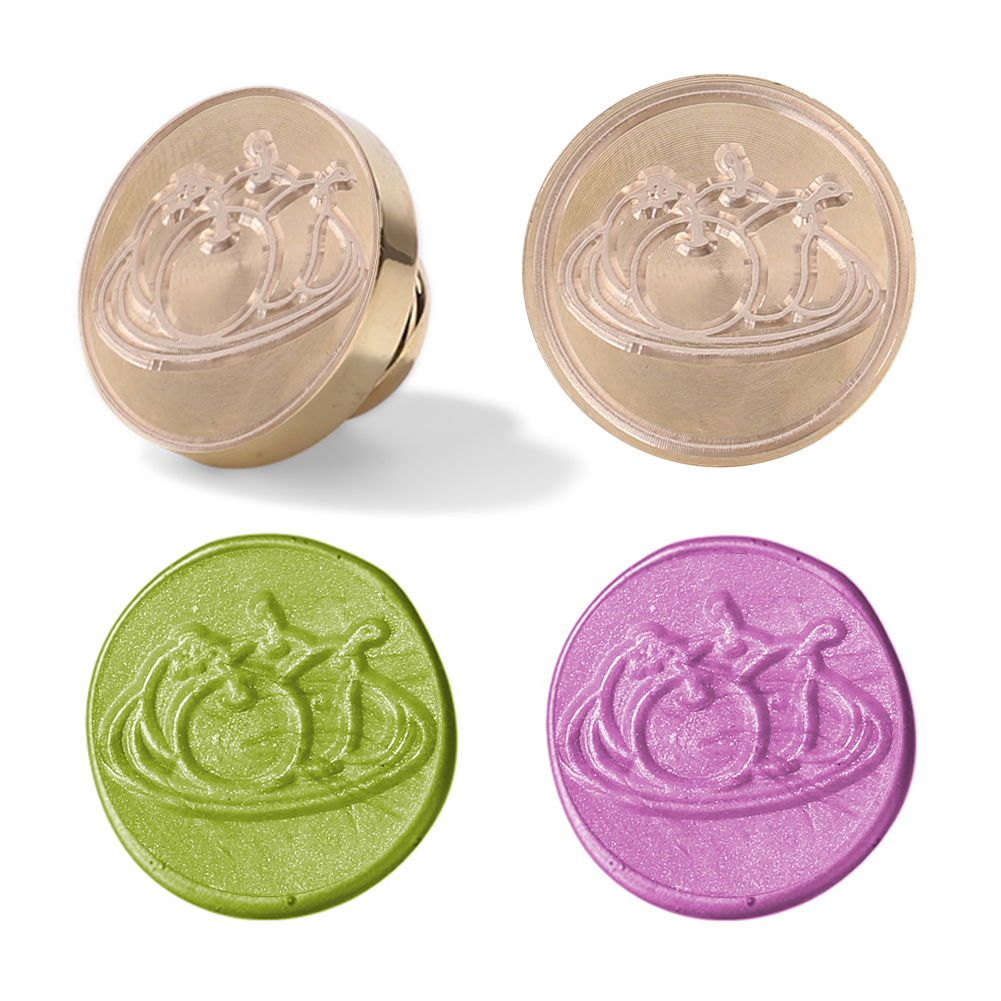 

25MM Vegetable Sealing Wax Stamp Head, 501 Original