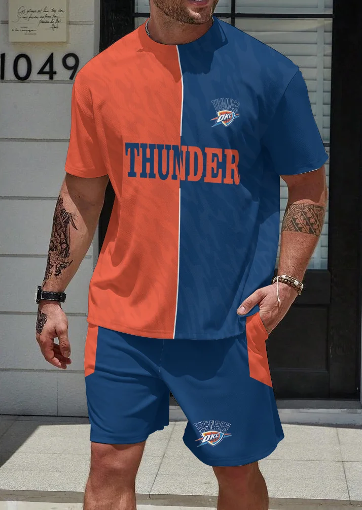 Oklahoma City Thunder Limited Edition Top And Shorts Two-Piece Suits