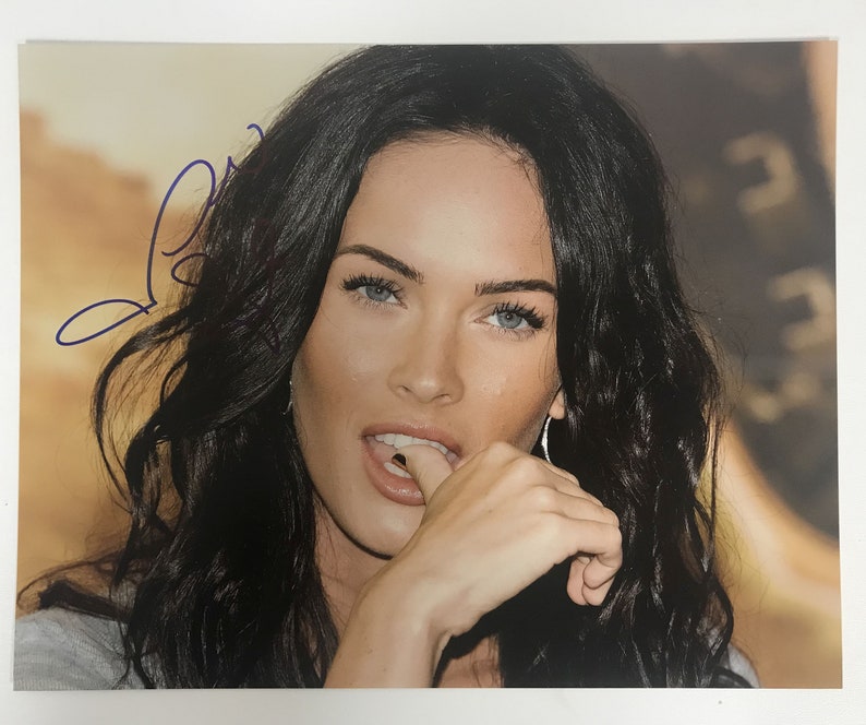 Megan Fox Signed Autographed Glossy 11x14 Photo Poster painting - COA Matching Holograms