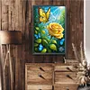 Diamond Painting -DIY Round Drill Rose Butterfly(40x60cm)