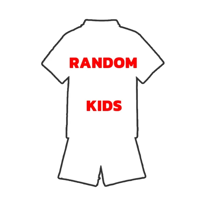 Kids Random Jersey Blind Box 21/22 22/23 23/24 Football Team Soccer Shirt