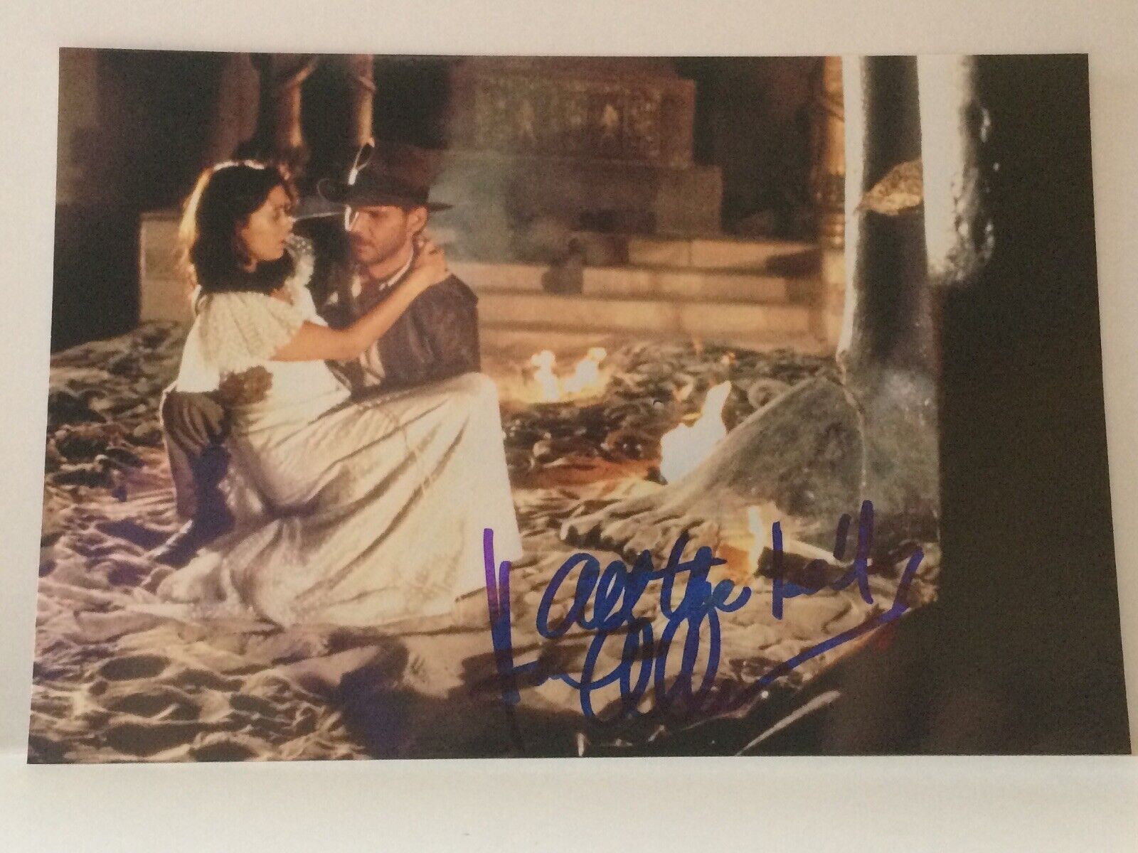 Karen Allen Authentic Autographed Photo Poster painting Indiana Jones Signed