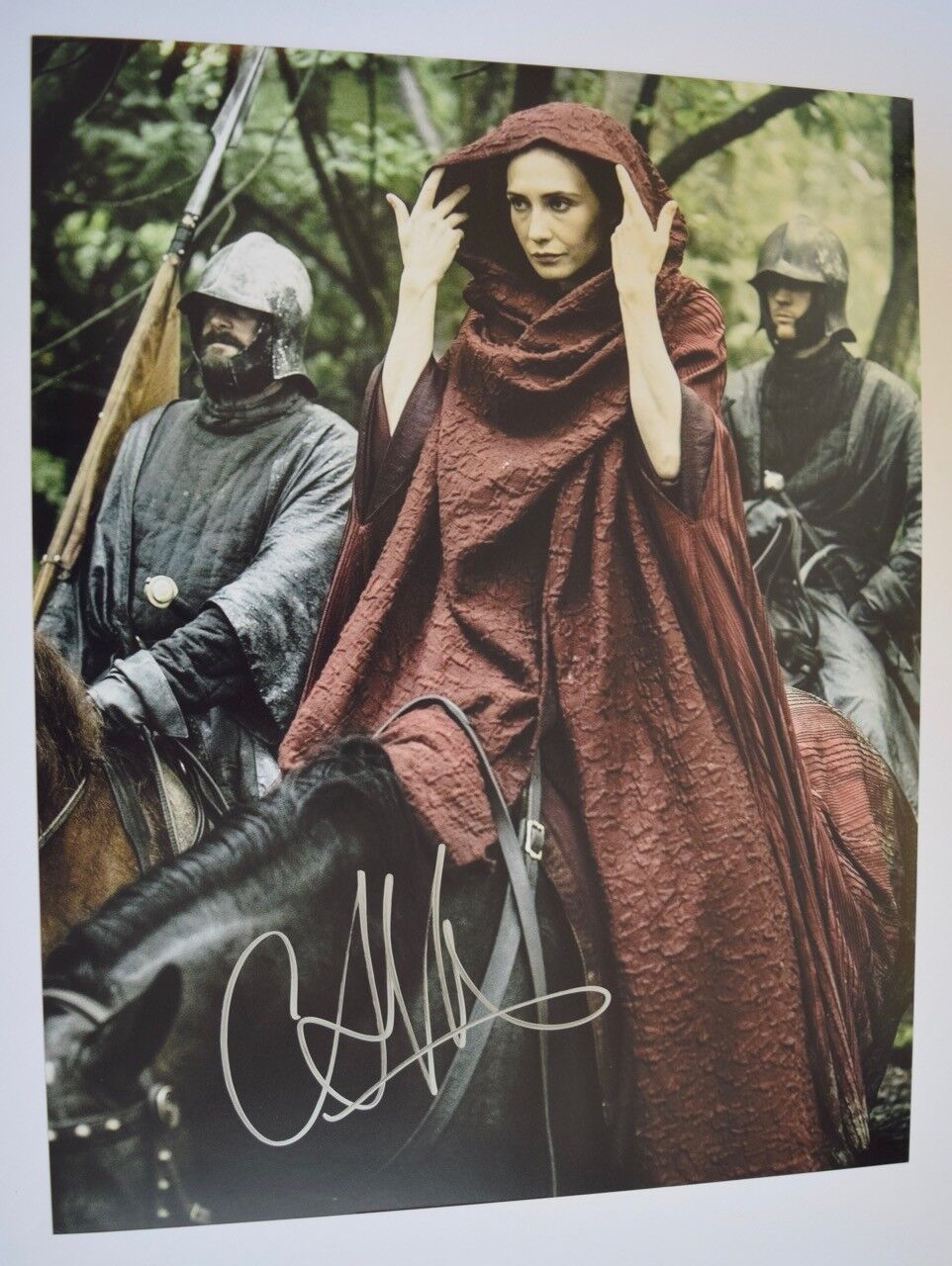 Carice Van Houten Signed Autographed 11x14 Photo Poster painting GAME OF THRONES COA VD