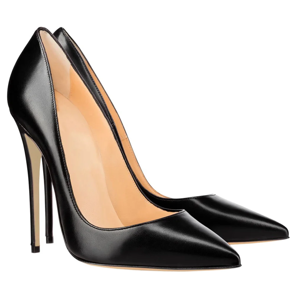 120mm Women's Party Wedding Pumps Patent High Heels Shoes-MERUMOTE