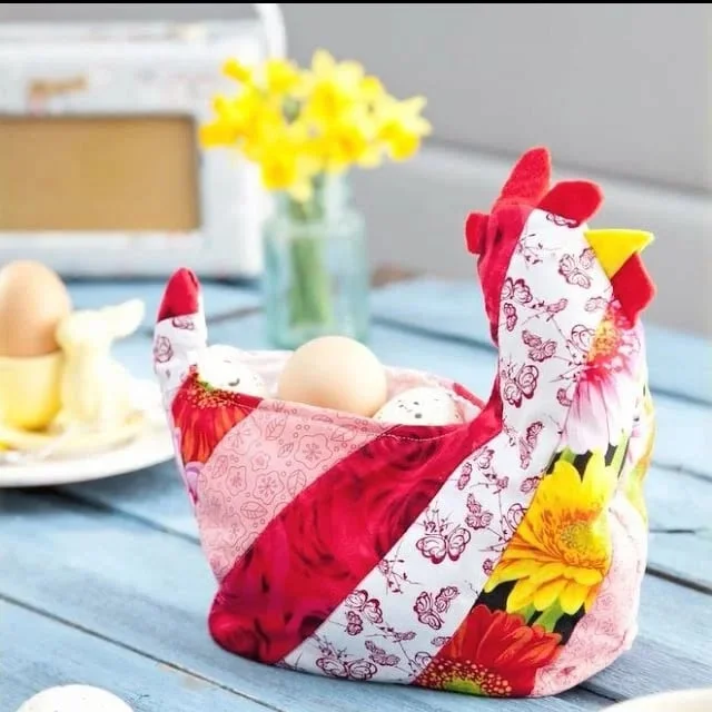 Cute Egg Basket Template Set- With Instructions