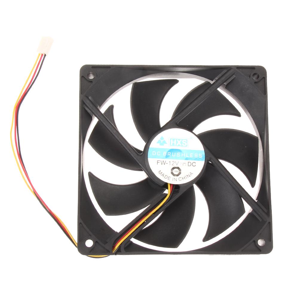 

120Mm 120X25Mm 12V 3Pin Dc Brushless Pc Computer Case Cooling Fan, 501 Original