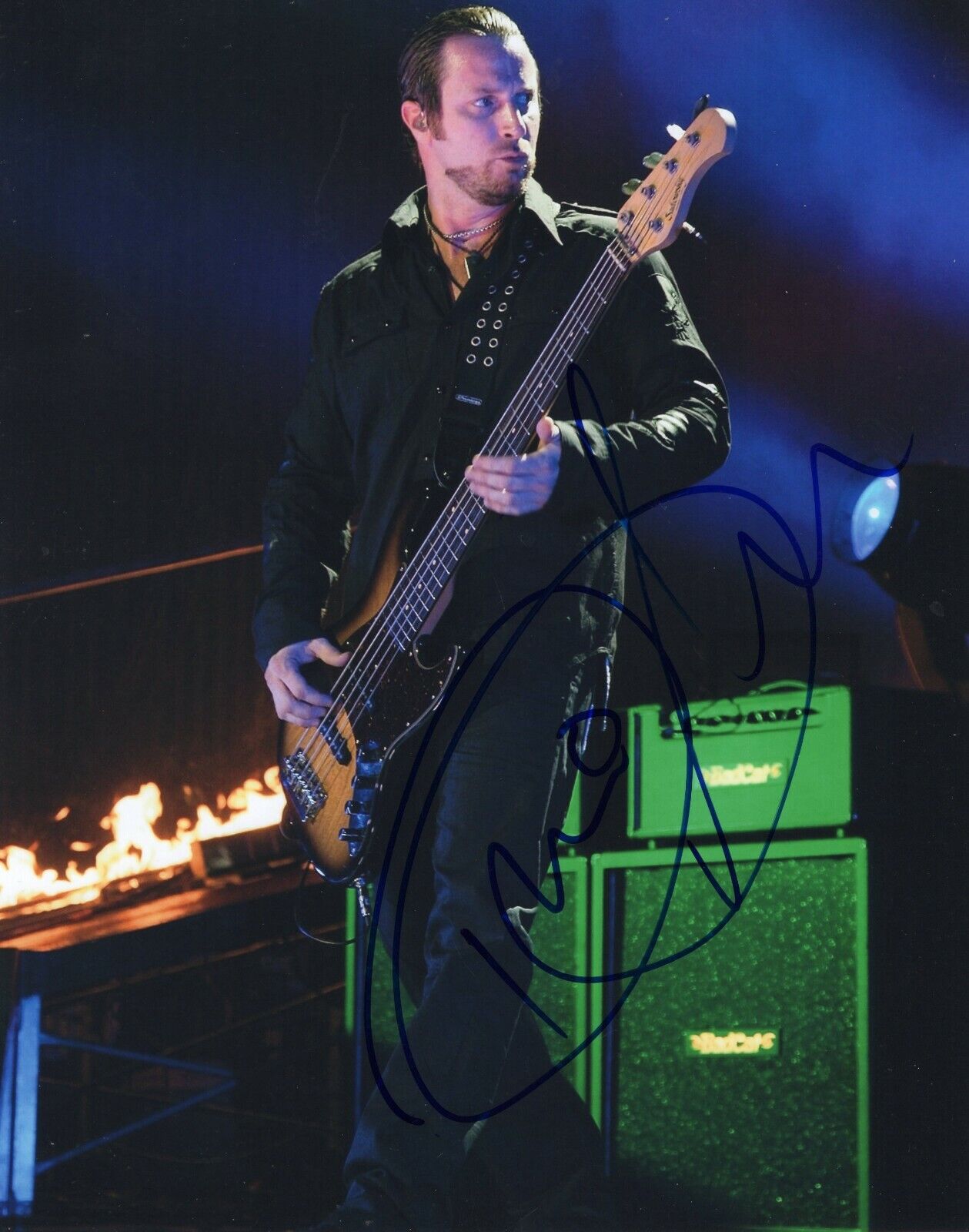 Brian Marshall Signed 8x10 Photo Poster painting w/COA Creed Alter Bridge My Own Prison