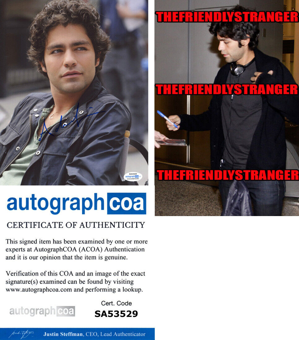 ADRIAN GRENIER signed Autographed ENTOURAGE