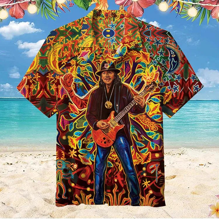 Carlos Santana | Unisex Hawaiian Shirt