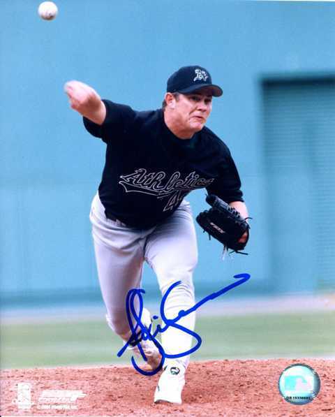 Jason Isringhausen Oakland Athletics A's Autographed Signed 8x10 Photo Poster painting CFS COA