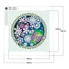 Diamond Painting-DIY Crystal Rhinestone Butterfly Flowers