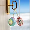 Eier, Diamantbemalung, Schl&uuml;sselanh&auml;nger, doppelseitig Tier f&uuml;r die Handtasche f&uuml;r Erwachsene, Handtaschendekoration,
