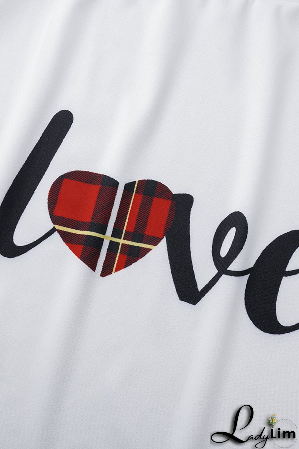 Yellow Fashion Casual Letter Print Slit O Neck Plus Size Two Pieces