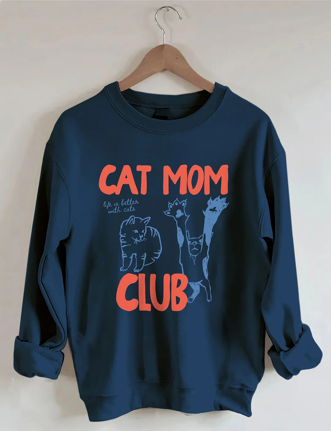 Cat Mom Club Sweatshirt