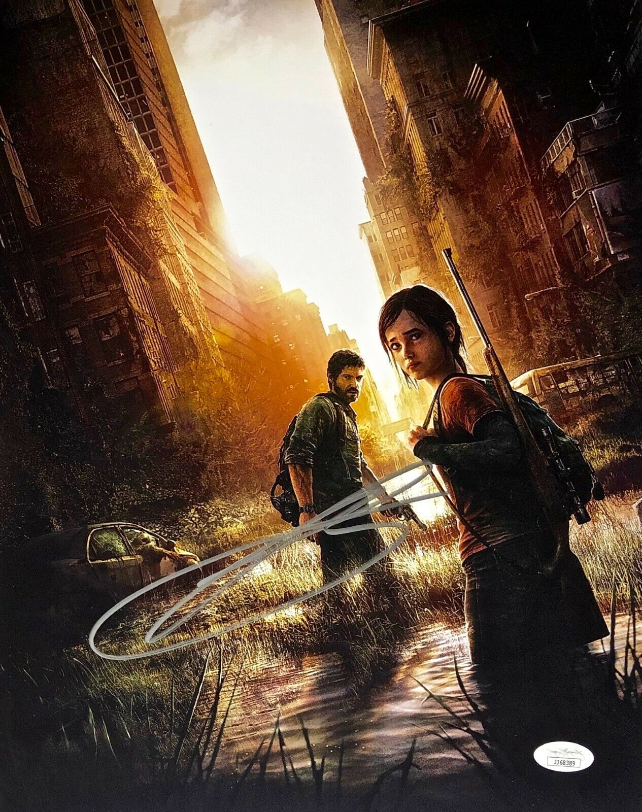 TROY BAKER Autographed Hand SIGNED 11x14 THE LAST OF US JOEL Photo Poster painting JSA CERTIFIED