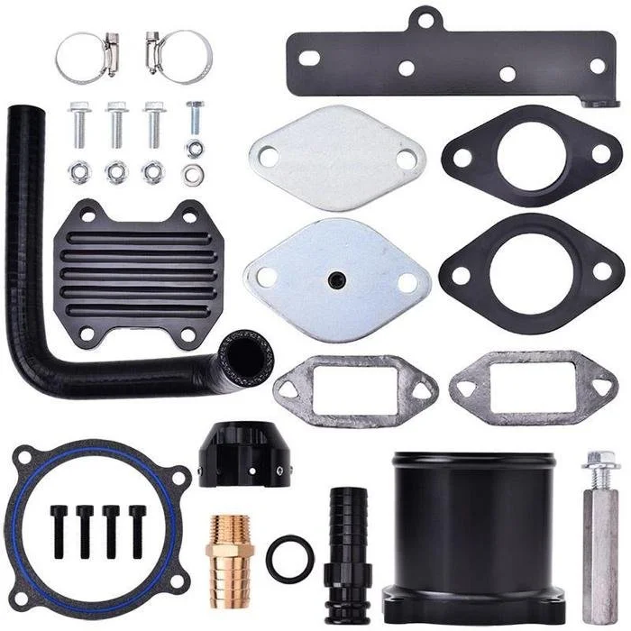 For 2013-2018 Dodge Ram 6.7L Cummins Diesel EGR Plate Cooler & Throttle Valve Delete Kit