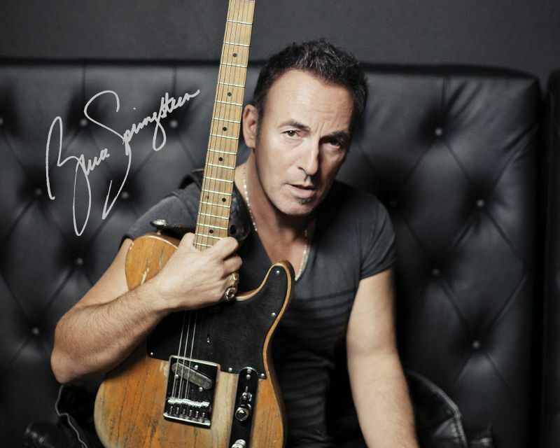 Bruce Springsteen Autograph Signed Photo Poster painting Print