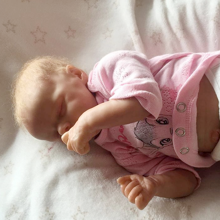 17'' Truly Look Real Reborn Twins Baby Boy and Girl Dolls Nieve and Oria, Birthday Gift - Reborndollsshop®-Reborndollsshop®