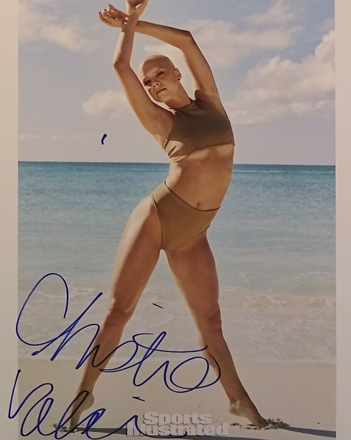 Christie Valdiserri signed 8x10