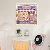 Purple Candy Shop-11CT Stamped Cross Stitch 40*40cm/15.75*15.75in