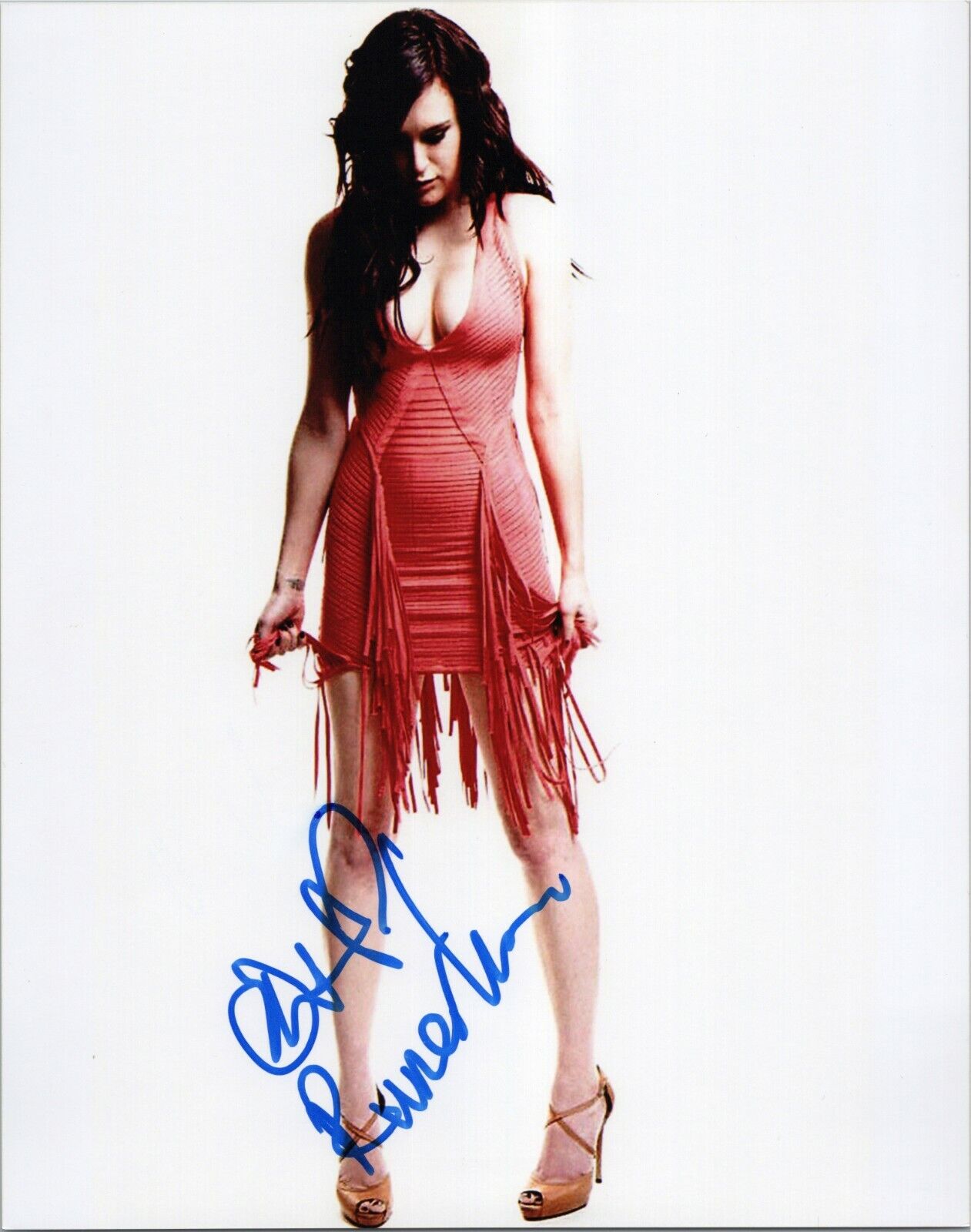 ~~ RUMER WILLIS Authentic Hand-Signed The House Bunny