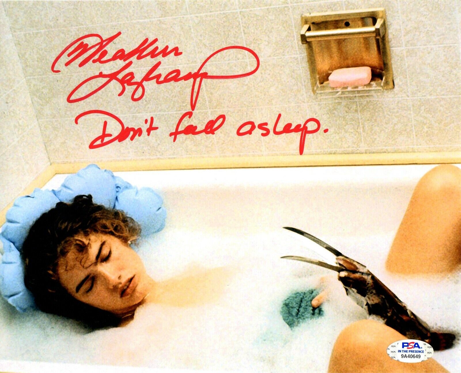 Heather Langenkamp autograph signed inscribed 8x10 Photo Poster painting Nightmare on Elm St PSA