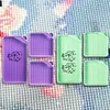 (US Only)6Pcs Diamond Art Tray Rhinestone Sorting Tray Diamond Painting Tray(GreenPurple)
