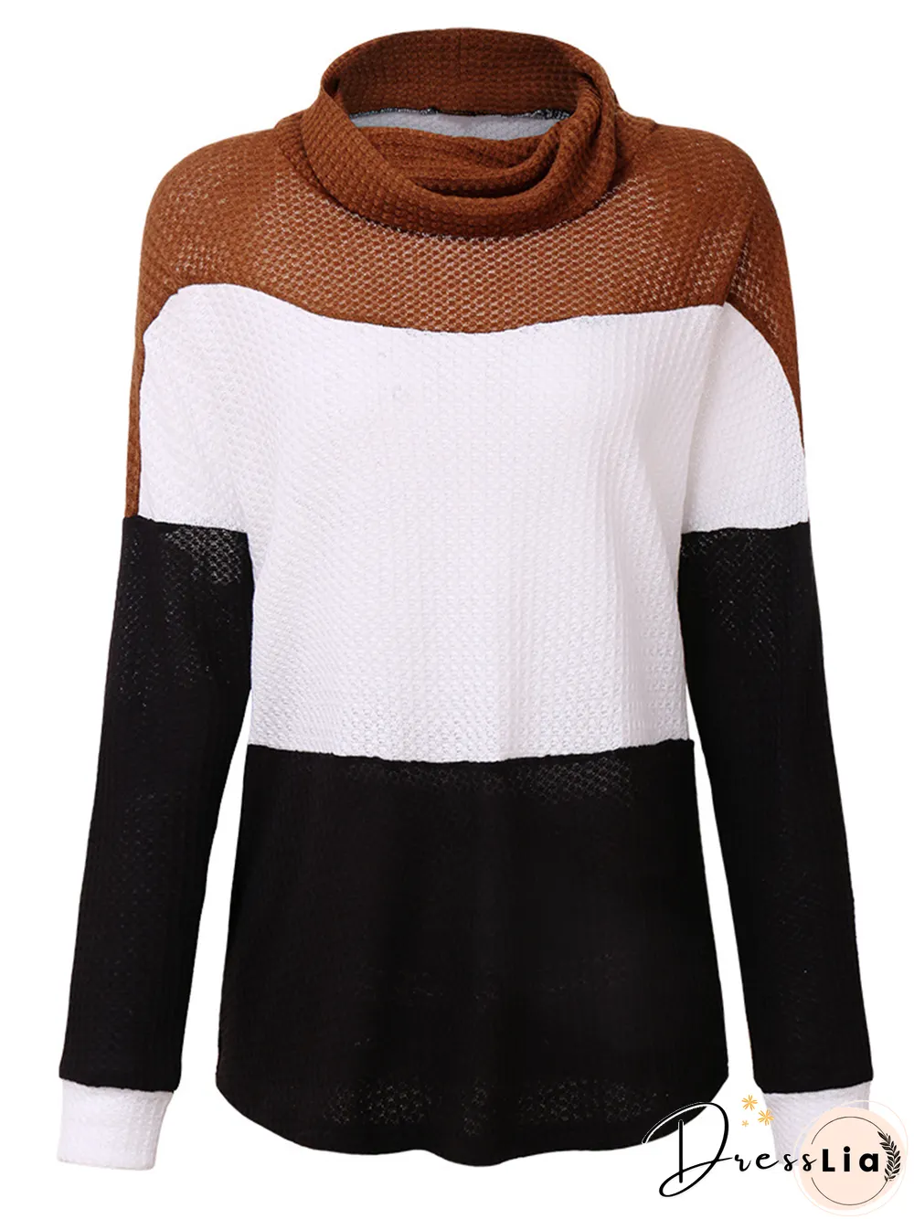 Long Sleeve Casual Stripes Sweater