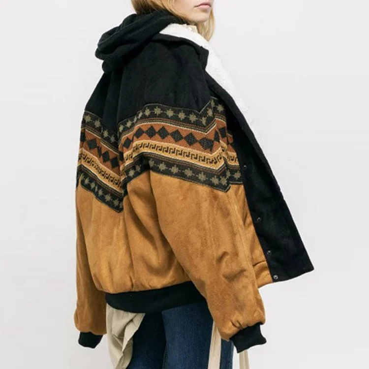 Vintage Striper Women's Cotton Jacket