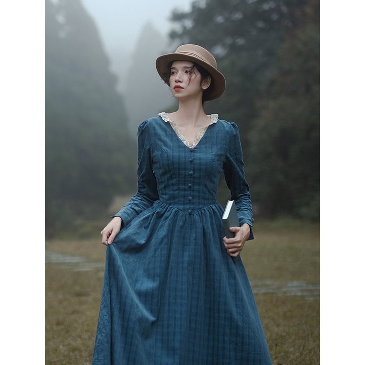 Fairy Tales Aesthetic Victorian Sura Dress QueenFunky