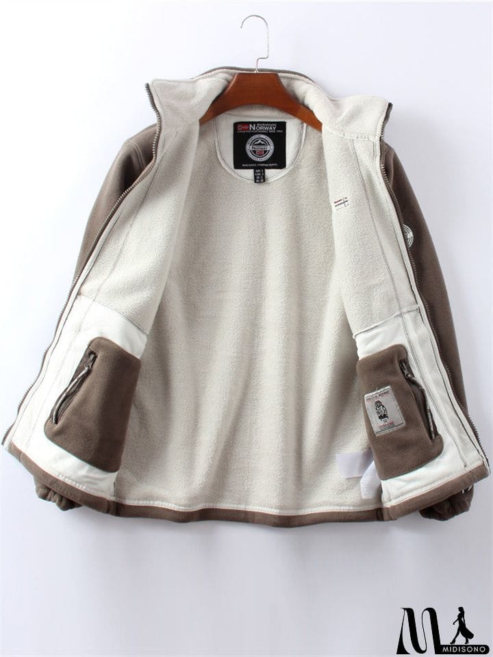 MidiSono - Men's Cozy Double-Sided Plush Winter Thermal Coat