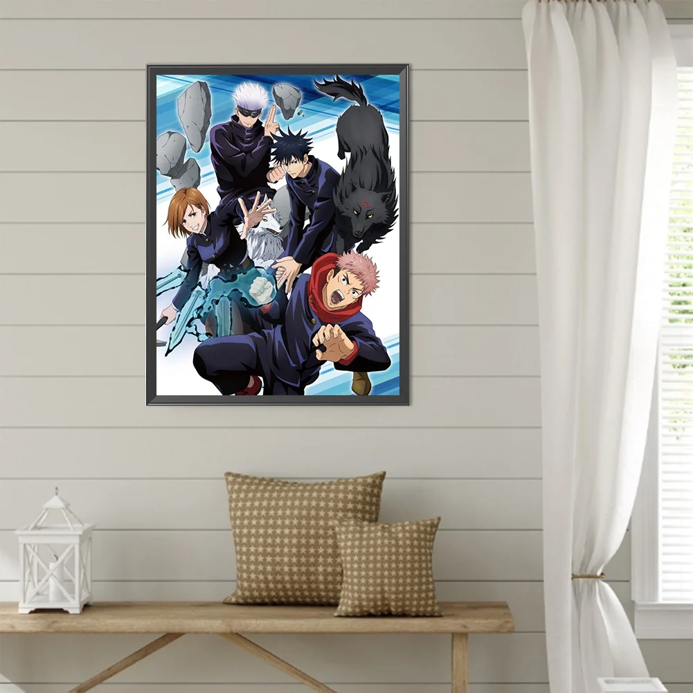 Diamond Painting - Full Round Drill - Gojo Satoru(Canvas|40*50cm)