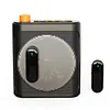 Voice Amplifier with Dual Lavalier Lapel Clip BT Microphone Portable Speaker Megaphone for Streaming Class Speech Meeting Yoga Guides