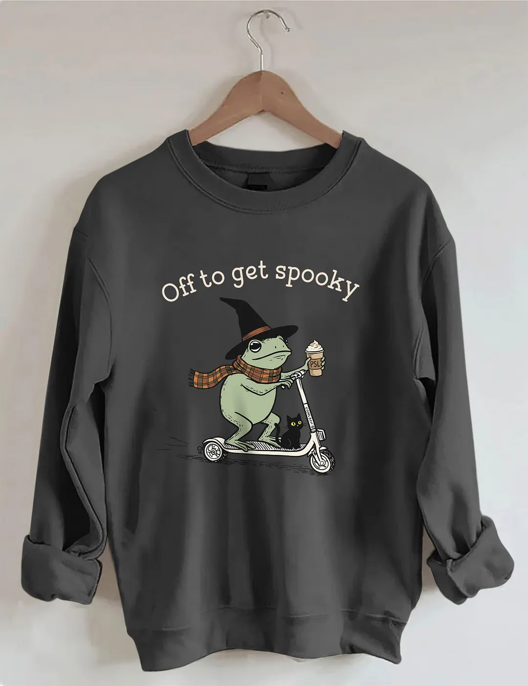 Off To Get Spooky Sweatshirt