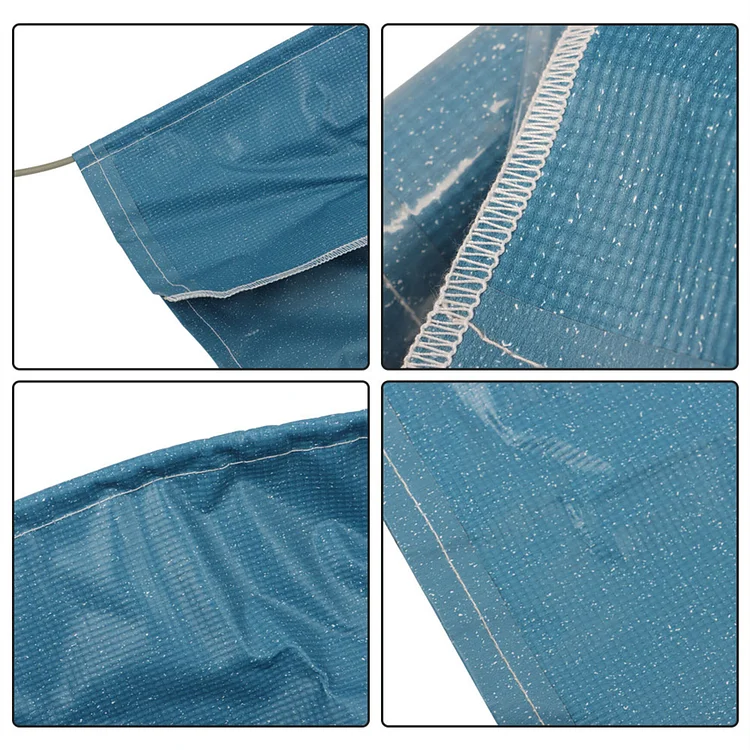 Silscvtt RV Awning Fabric Replacement - Universal Outdoor Canopy for Camper - Blue Fade - 10FT (Fabric 9FT 2in)