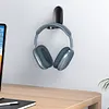 Headphone Stand Under Desk Magnetic Foldable Adhesive Headphone Holder Hook Mount for Computer/Gaming Headsets Headphones