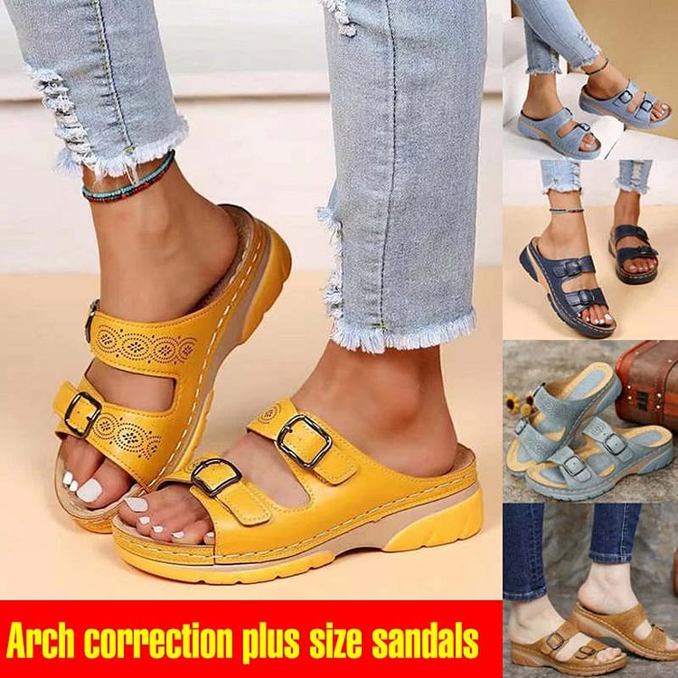 🔥Mother's Day Hot Sale🔥Arch Correction Plus Size Sandals