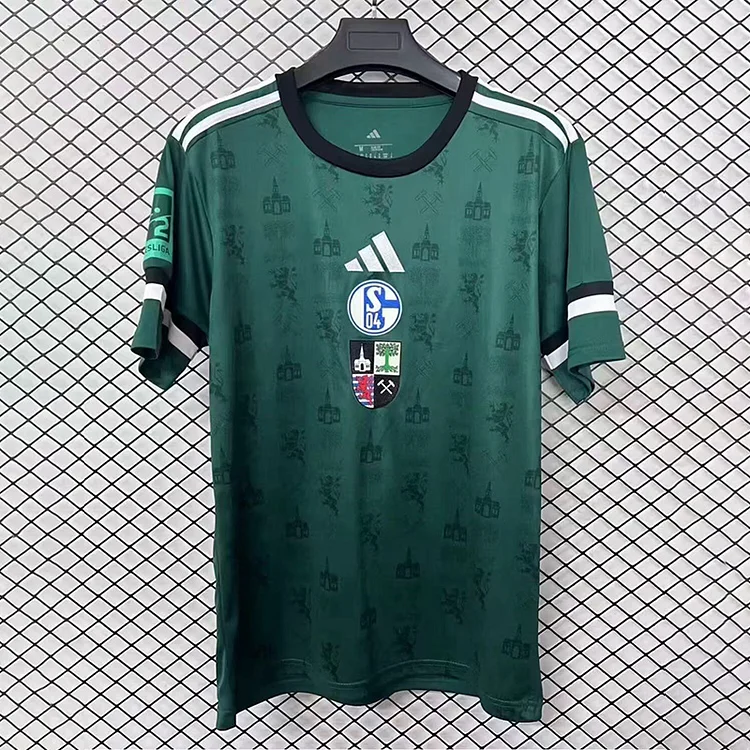 【S~4XL】 Schalke 04 Gelsenkirchen 150th Anniversary Jersey