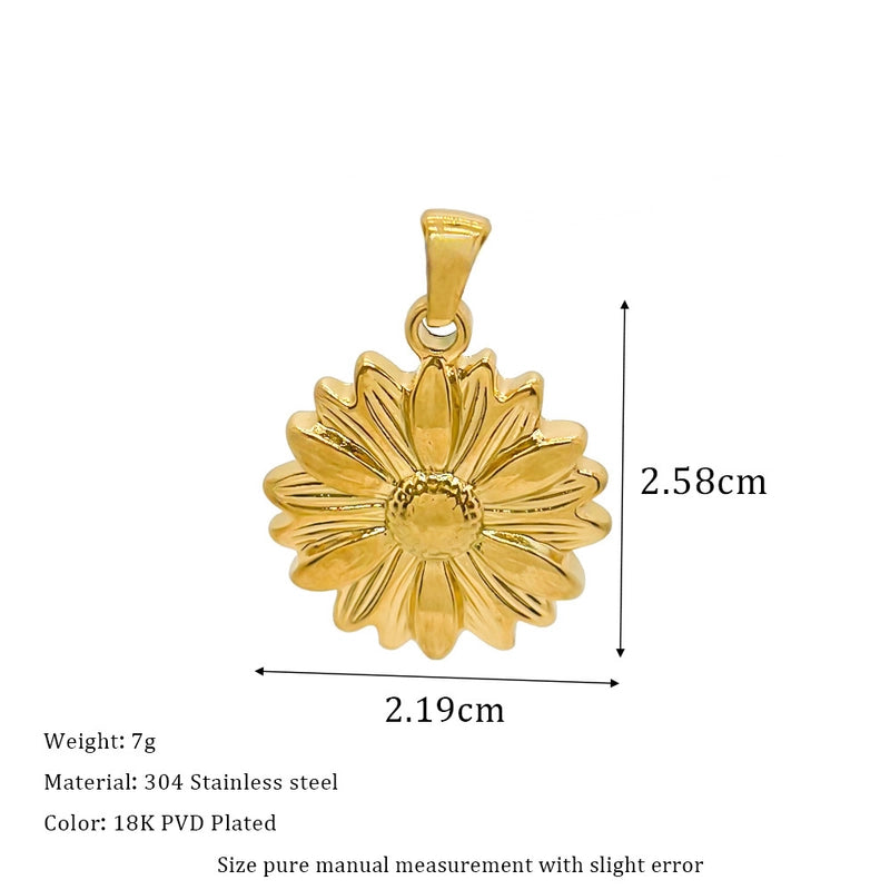 1 Piece 304 Stainless Steel Geometric Pendant Jewelry Accessories